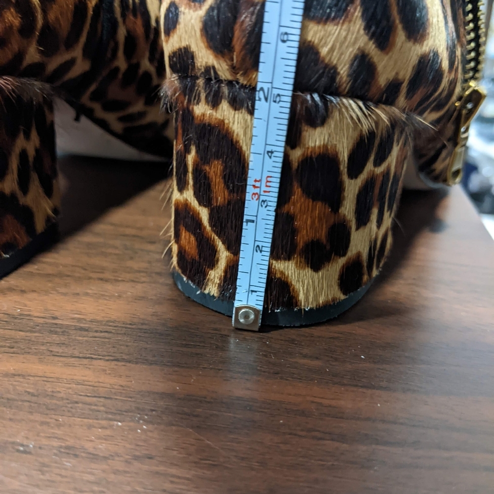 Ann Taylor: Ankle Bootie, Leopard Print - image 5